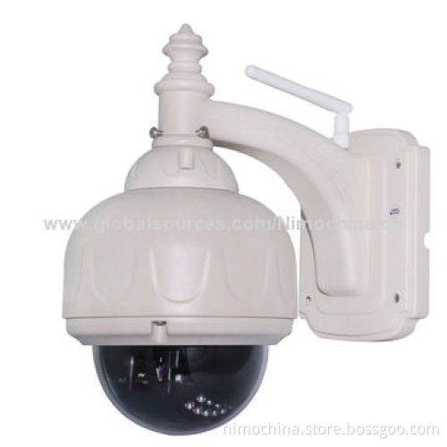 P2P, MJPEG, Outdoor Dome PTZ IP Camera
